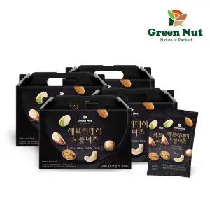 [프리미엄 6종순수견과] 그린너트 에브리데이 노블너츠 20gX30봉 4세트 (총120