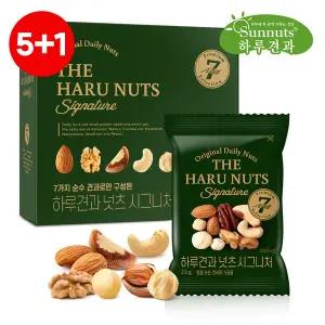 [썬넛트][바로배송][5+1][하루견과]하루견과넛츠시그니처23gX60입케이스/선물용/하루견과,견과류,프리미...