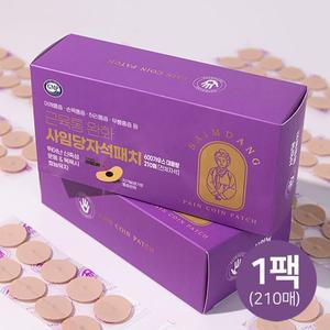 [기타]근육통완화 사임당 자석 동전패치 대용량 1팩(210매)