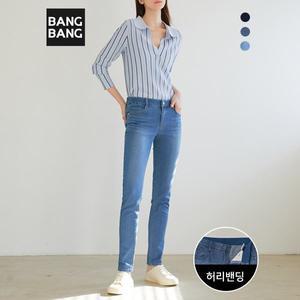 [뱅뱅] 여성 레귤러핏 스판 데님 3종택1