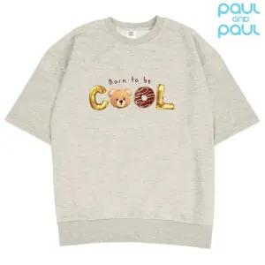 [폴앤폴][폴앤폴] COOL 오버핏 반팔 맨투맨 5컬러 남여공용