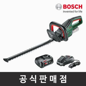 보쉬 정품 UniversalHedgeCut18V-50 2.5Ah세트 충전헤지커터 전정기 보쉬공구