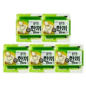 | 풀무원 | 한끼연두부 참깨흑임자 (2팩X5개) 건강 싱싱 초두부 순두부 연두부 순두부