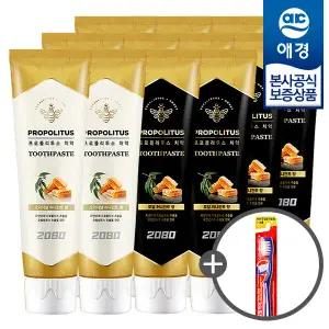 [애경] 2080 프로폴리투스 치약 100g x12개 +칫솔1입 증정