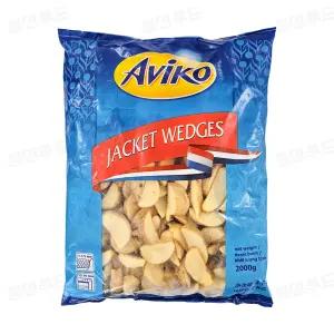 아비코(Aviko) 재킷웨지 / 크링클컷 2kg (냉동/대용량/감자튀김)