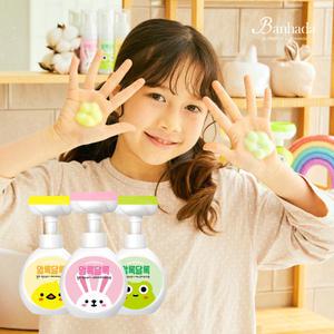 알록달록 컬러 핸드워시 꽃모양 거품형 손세정제 물비누 250ml 3종