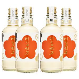 더한 매실원주 13도 375ml x4병 매실주