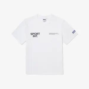 [FILA] lt;COLD WAVEgt; 그래픽 프린트 냉감 티셔츠 (FS2RSG2190X_OWH)