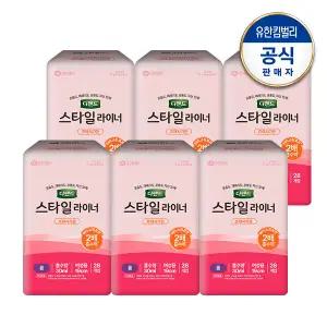 [디펜드] 스타일 라이너 여성 프레시가든 롱 28매x6팩