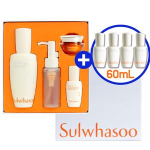 설화수 윤조에센스 150ml 기획 (90ml + 15ml 4개) 세트