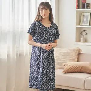 국내생산 풍기인견 여성 반팔 원피스