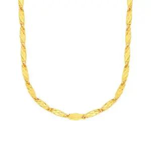 갤러리아 [삼성금거래소] 24K 꽈배기 컷팅 목걸이 B 22.50g