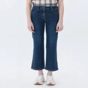 닥스 골프 여성 24SS [클리어런스][스테디셀러]세미 부츠컷 워싱 데님 팬츠 (NAVY) WNPA4A001N2