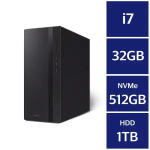 삼성 데스크탑5 DM500TGZ-AD7A Win11Pro / 32GB 램 / NVMe SSD 512GB + HDD 1TB / 윈도우11pro//