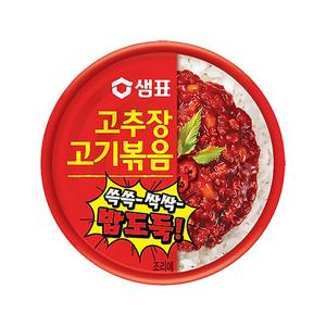 [기타]샘표 밥도둑 고추장고기볶음 간편반찬 95g x 12개