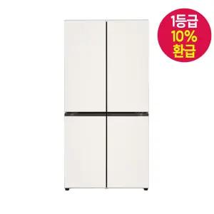 LG전자 디오스 4도어 870L 글라스 베이지 H875GBB111 / 엘지전자 전국 물류 배/송 / W