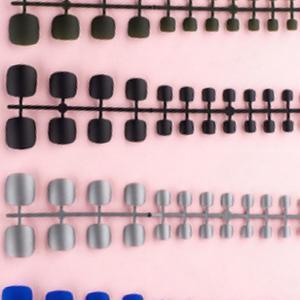 붙이는 패디팁 매트 네일팁 발톱 풀커버 발페디큐어