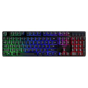 G-CLCKER SUPER HERO AIR GK7 Rainbow 블랙 게이밍 키보드