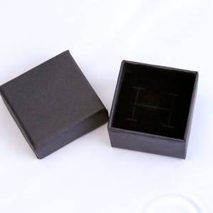 작은사이즈반지상자 정사각형쥬얼리박스 금반지포장 5x5cm 블랙
