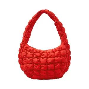 [정품 보증] COS Quilted Mini Bag Red 코스 퀼티드 미니백 레드
