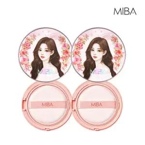 미바 왕쿠션 시즌3 본품 (캐릭터 케이스로만) 2개  리필 2개