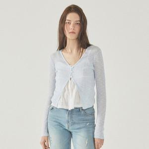 [후아유](김해점)Summer Open Button Cardigan WHCKF2751F