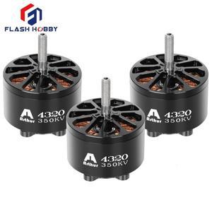 FlashHobby 플래시 취미 BLDC 아웃러너 모터, RC 고정익 FPV 드론 부품 액세서리, A4320 4320 KV350, 5mm