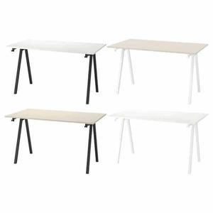 [마켓비]이케아 TROTTEN 트로텐 책상 140x80cm/컴퓨터책상/사무용책상/학생테이블