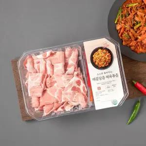 [냉동][미국산] 소스와 볶아먹는 매콤달콤 제육볶음 (600g)