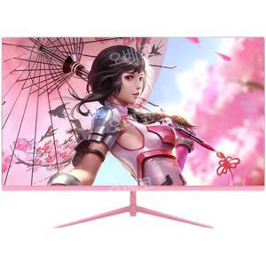 핑크색모니터 게이밍 와이드 24인치 144hz 2k 컴퓨터화면 LCD 디스플레이