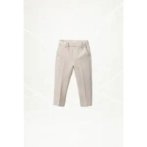 국내배송 ZARA 자라 아동 키즈 주니어 컴포트 수트 팬츠 라이트 베이지 1608512052 1065205