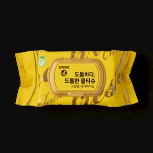 노브랜드 도톰한 물티슈 100매 10개