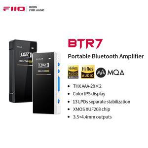FiiO BTR7 MQA USB DAC DSD256 QCC5124 헤드폰 블루투스 5.1 앰프 더블 THX AAA-28 3.5mm 4.4mm 출력