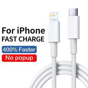 PD3.0 iPhone 14 13 12 Pro Max AirPods iPad USB 유형 C-라이트닝 케이블용 20W 고속 충전기 데이터