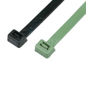 내화학성 케이블타이 200mm (100개입) 폴리프로필렌 PP 20cm 초록색 검정색 그린 블랙