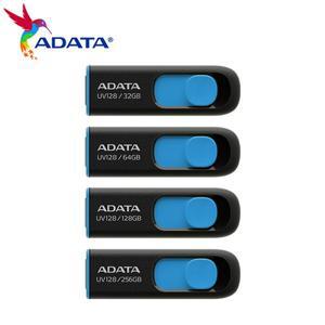 ADATA UV128 USB3.2 플래시 드라이브 32GB 고속 메모리 스틱 데스크탑 노트북 용 100 메가바이트/초 펜