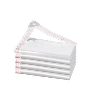투명 방수포 대형 비닐 캐노피 5x5 창고 온실 방풍 덮개 4x4 야외 PVC
