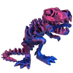 공룡 해골 15cm 3D 인쇄 티라노사우루스 렉스 변환 입상 액션 피규어 선물 수공예품 어린이 장난감