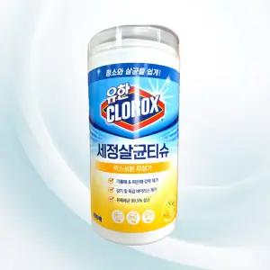유한 크로락스 살균세정티슈 100매 시트러스블렌드