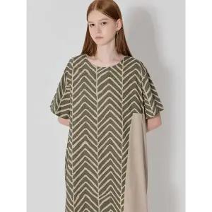 [보니스팍스]코튼혼방 패턴 롱원피스 택가격 139000원 _P404376909