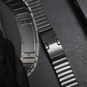 삼성 갤럭시 워치 8 클래식 46mm 및 울트라 47mm용 남성 스테인리스 스틸 밴드 비즈니스 스트랩