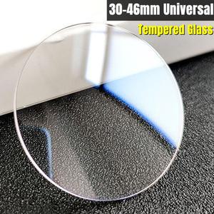 2PCS 스마트 시계 범용 강화 유리 46mm 40mm 42mm 38mm 30.5mm 직경 원형 보호 30mm 필름 36.5mm 32mm 38.5mm 36mm