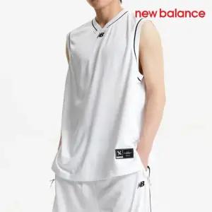 뉴발란스 나시티 /J25- NBNGF21573 10 / UNI NBSC 바스켓볼 슬리브리스 저지 (OVER FIT)