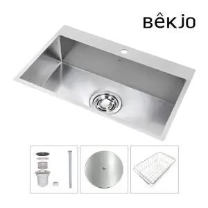 백조씽크 고니 사각씽크볼 ECNRW8630 리폼 엠보 주방싱크볼 싱크대교체