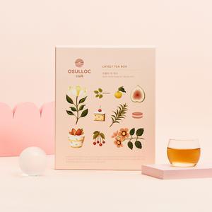 [오설록] 본사직영 러블리 티박스(4종x3입)/쇼핑백동봉