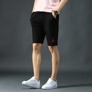 [후앙스] 밑단 테니스남자 자수 밴드 반바지 PMBP7840