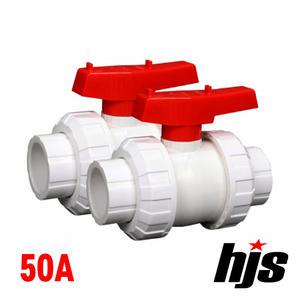 PVC 산업용 트루 유니온 볼밸브 50A (유니언 50mm)