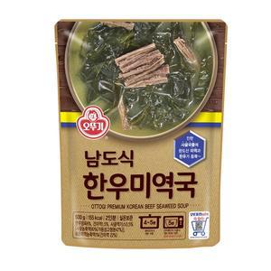 오뚜기 남도식한우미역국500g x10개 /