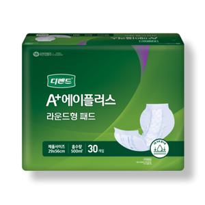 디펜드 속기저귀 에이플러스 라운드형 30개 1팩 (30개)