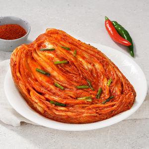 [나비골김치] 100%국내산 전통식품인증 전라도 배추김치1kg